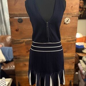 Chic Navy and White Country Club Dress by Wiskii